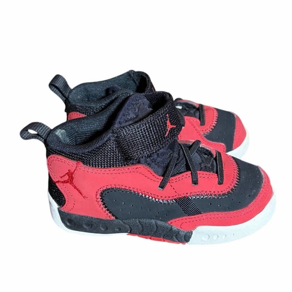 Jordan Pro RX Basketball Shoes Gym Red White Black Toddler Boys Size 8c